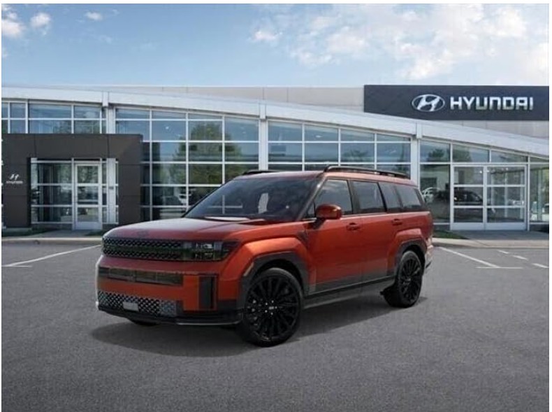 New 2025 Hyundai Santa Fe Calligraphy Terracotta O